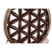 Висяща украса DKD Home Decor 25 x 1 x 93 cm Кафяв Бял (2