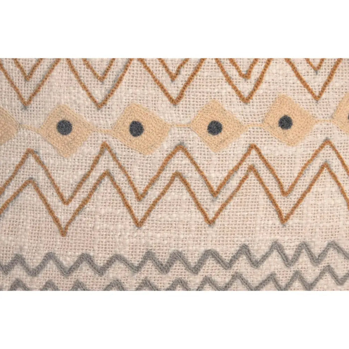 Възглавница Home ESPRIT Бежов Ikat 45 x 45 x 15 cm