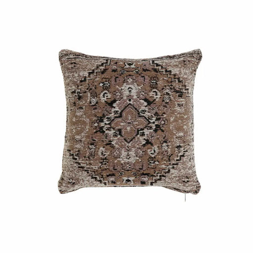 Възглавница DKD Home Decor Пластмаса Бял Кафяв Черен
