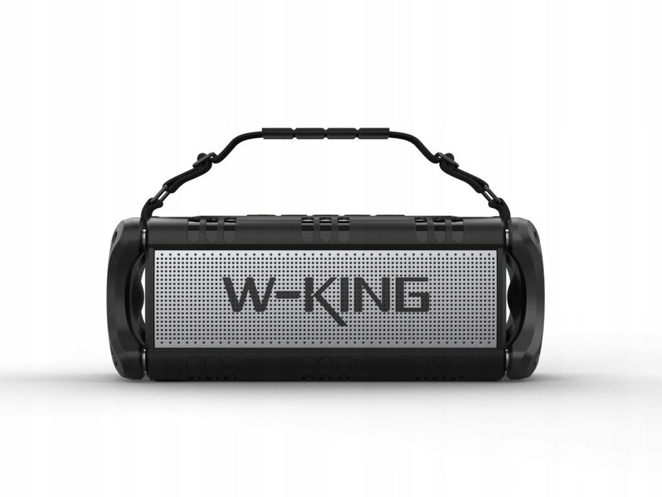 Głośnik bezprzewodowy Bluetooth W-KING D8 черно -сребрен