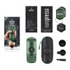 Преносима кафемашина WACACO Nanopresso, цвят мъхесто зелено + калъф.