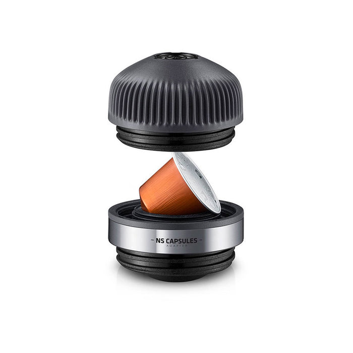 Кафемашина WACACO NANOPRESSO+NESP ADAPTER 80.00 ml, 18.00 bar, ЧЕРЕН