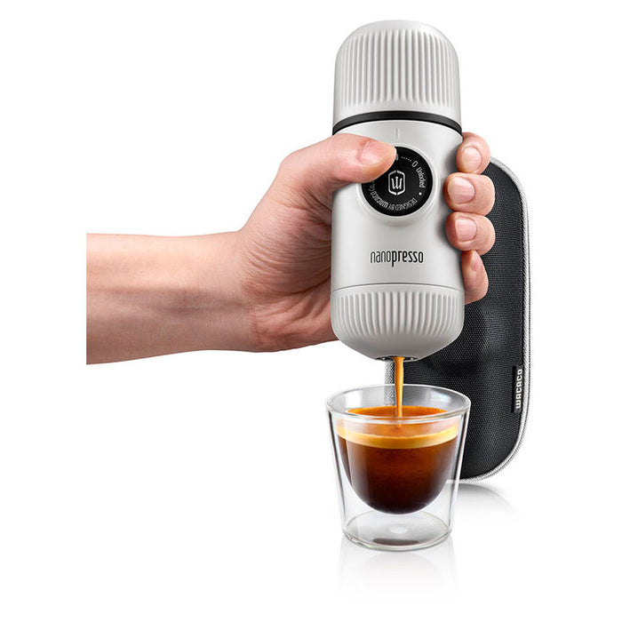 Кафемашина WACACO NANOPRESSO WHITE+CASE 80.00 ml, 18.00 bar, БЯЛ