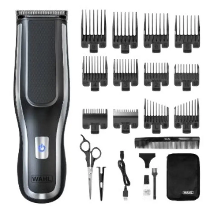 Wahl Self-Clip 360 черен сребрист литиево-йонен (Li-Ion)