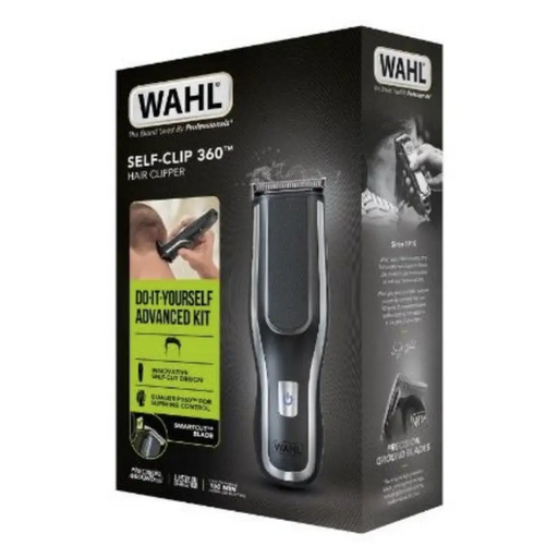 Wahl Self-Clip 360 черен сребрист литиево-йонен (Li-Ion)