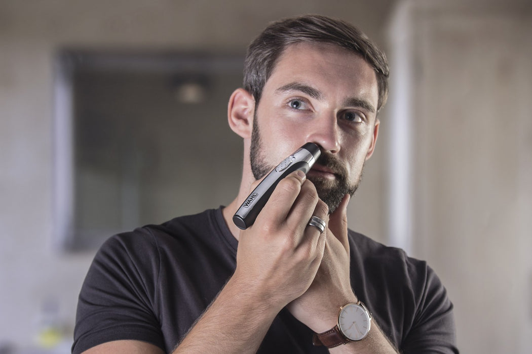 Wahl Travel Kit Deluxe Черен, Неръждаема стомана