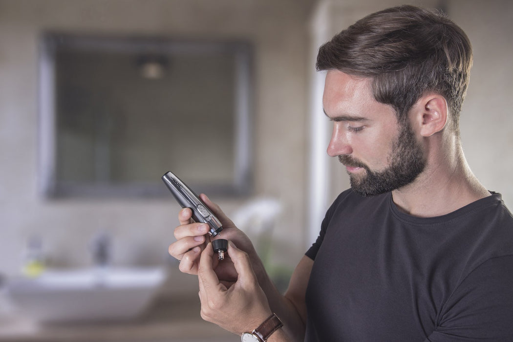Wahl Travel Kit Deluxe Черен, Неръждаема стомана