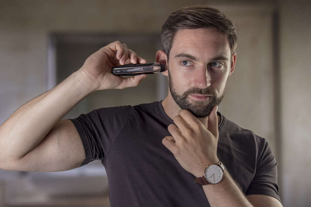 Wahl Travel Kit Deluxe Черен, Неръждаема стомана
