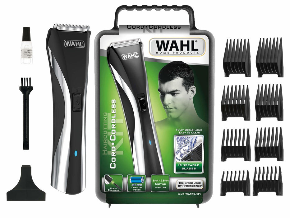 Wahl 9698-1016 Черен, Сребърен