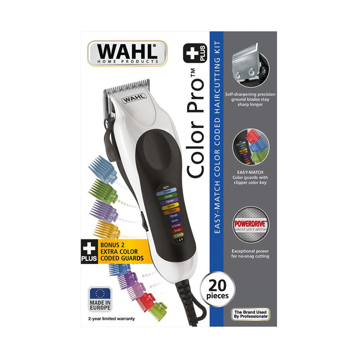 Wahl Color Pro Plus черно, бяло 10