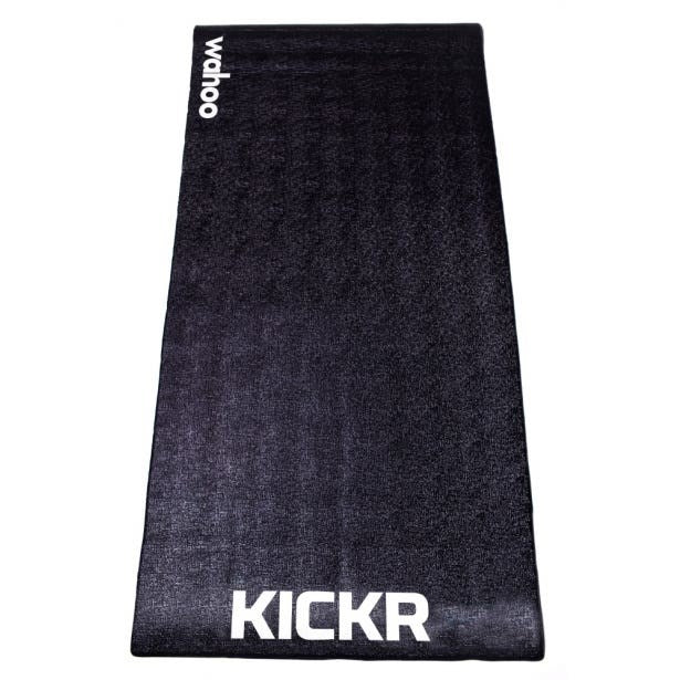 Антистатична постелка за под WahooFitness WFKICKRMAT, черна гума