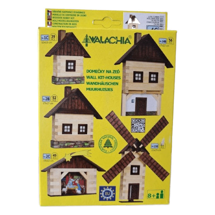 КОНСТРУКТОР WALACHIA W14B HOBBY ЗАНАЯТЧИЙСКА КЪЩА ЗА СТЕНА