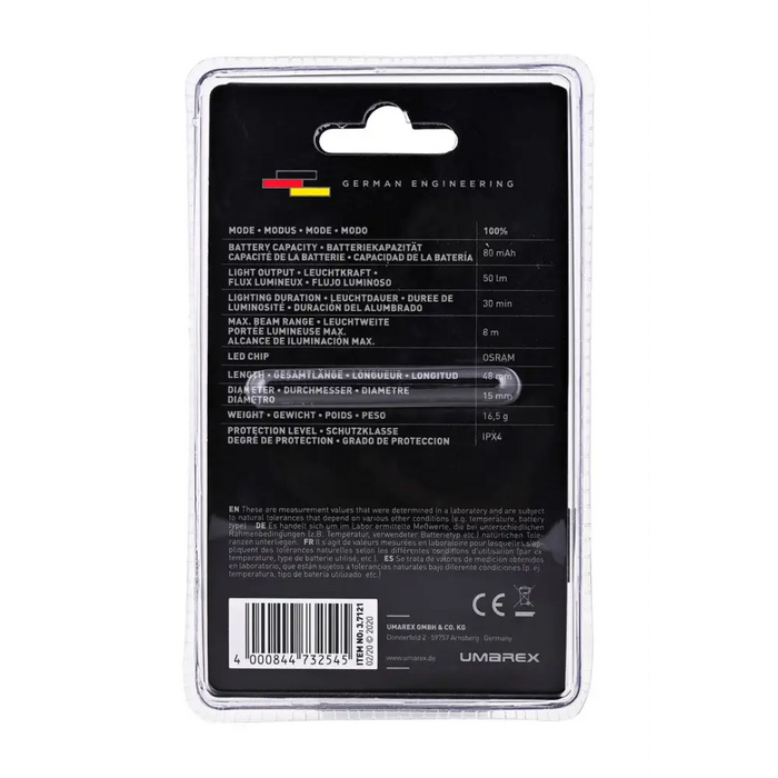Walther NL20r Black Trinket фенер LED