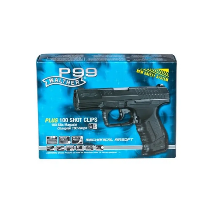 Walther P99 пружинен пистолет ASG черен