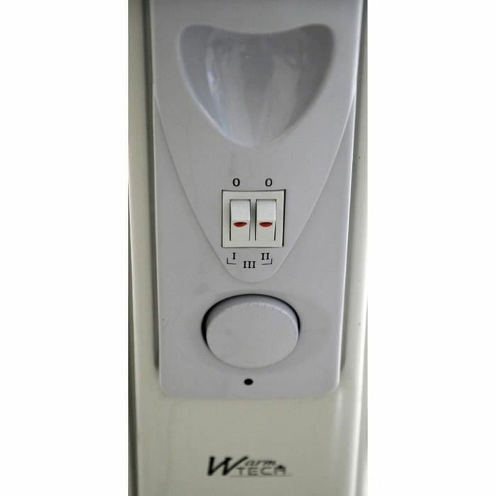 Маслен радиатор Warm Tech Сив 2500 W