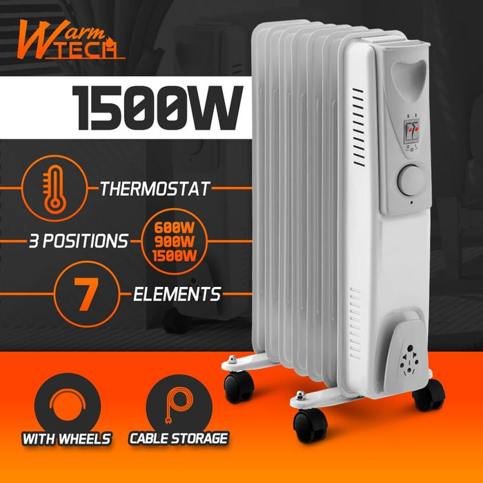 Маслен радиатор Warm Tech