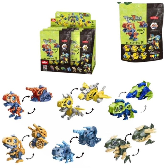Детска играчка Wayear - TranxBot Dino, асортимент
