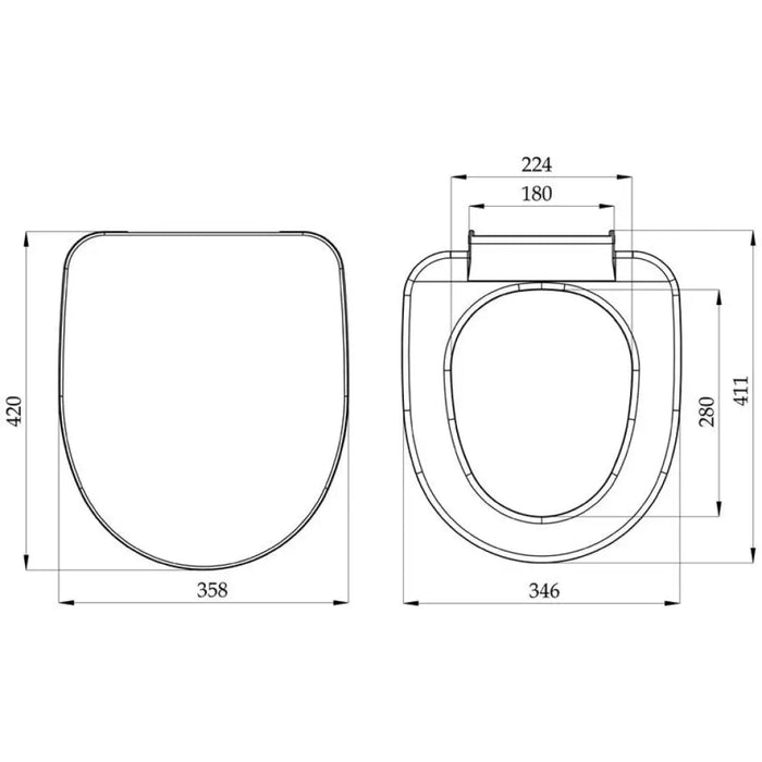 WC СЕДАЛКА NIKIPLAST ИРИС