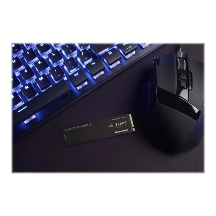 WD Black SSD SN770 NVMe 2TB PCIe Gen4 16GT/s M.2 2280