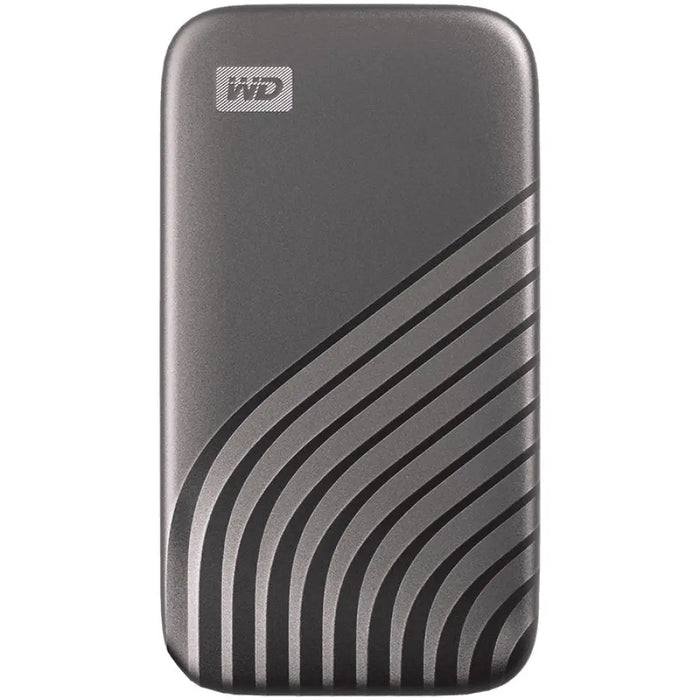 WD My Passport SSD 2TB Space Gray Cross Съвместим с USB 3.2