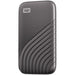 WD My Passport SSD 2TB Space Gray Cross Съвместим с USB 3.2