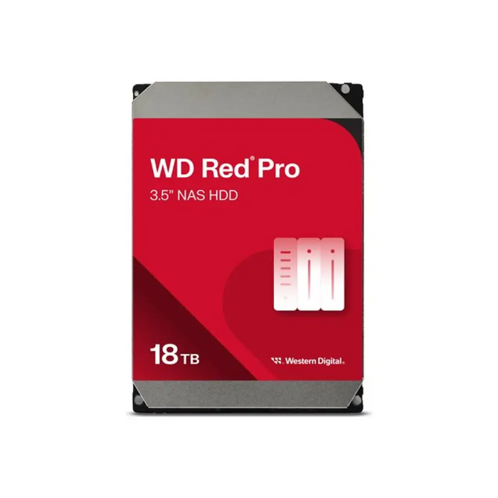 WD Red Pro 18TB 6Gb/s SATA 512MB Cache Вътрешен 3,5-инчов
