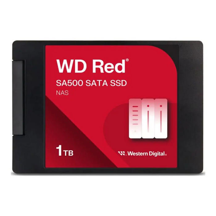 WD Red SSD SA500 NAS 1TB 2,5 инча SATA III 6 Gb/s вътрешен