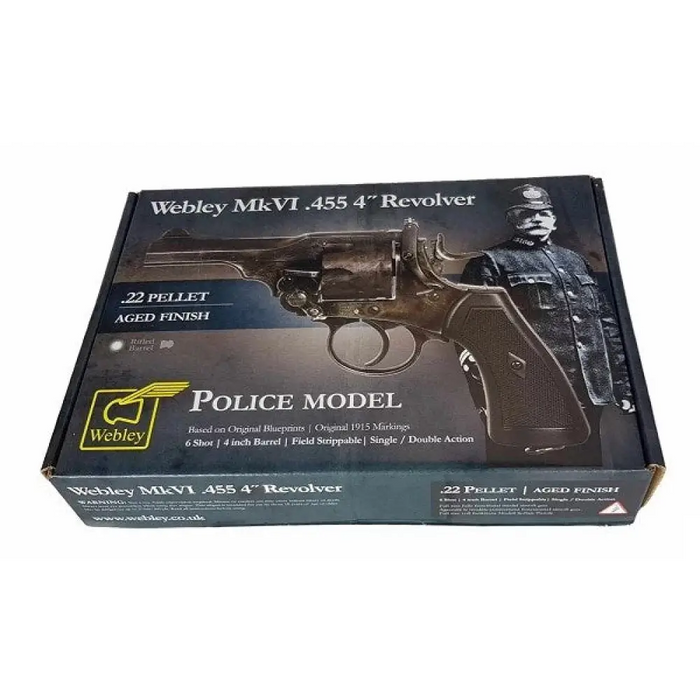 WEBLEY MKVI.455 Police cal.5.5 mm Diabolo патронен револвер