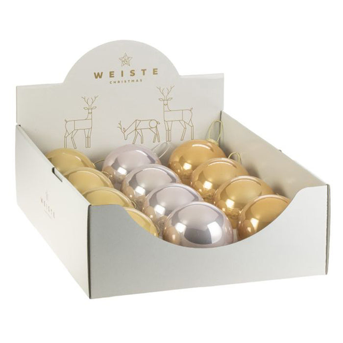 КОЛЕДНА ТОПКА 8.5CM WEISTE 68015