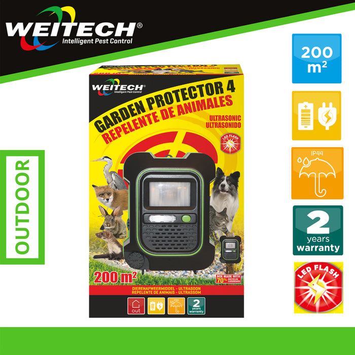 УРЕД ЗА ЗАЩИТА ОТ ЖИВОТНИ WEITECH GARDEN PROTECTOR 4