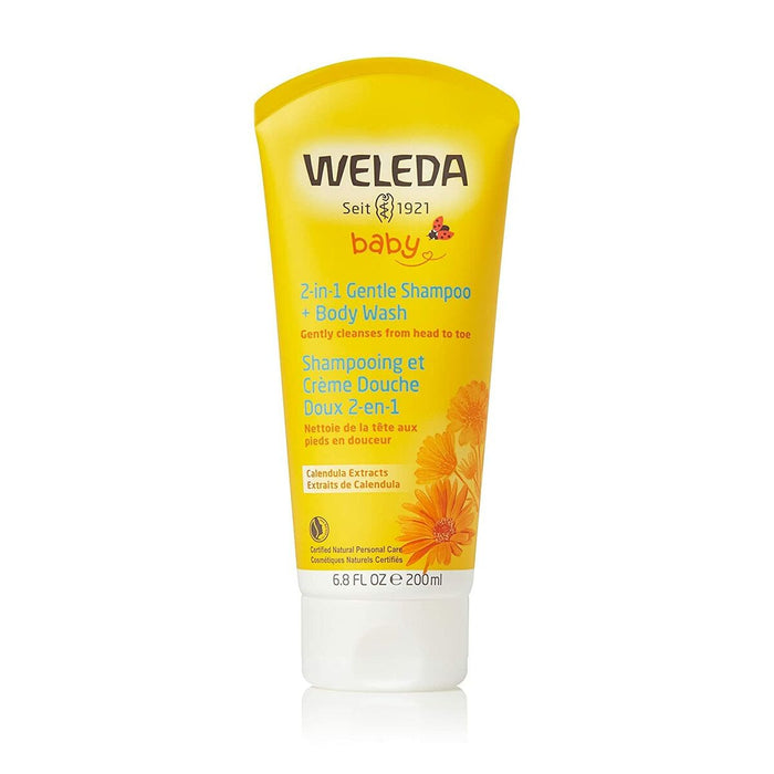 Гел и Шампоан 2 в 1 Weleda Baby 200 ml Невен