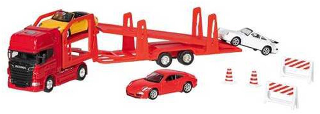 Игрален комплетк Welly - Автовоз Scania V8