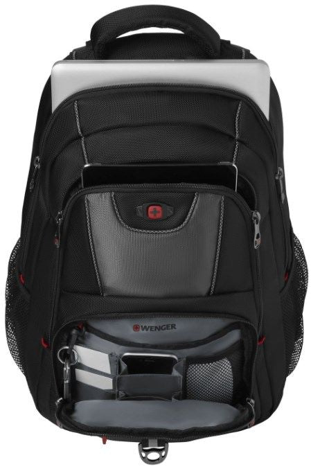 Раница за лаптоп Wenger - Pillar, 16“, черна, 25 l