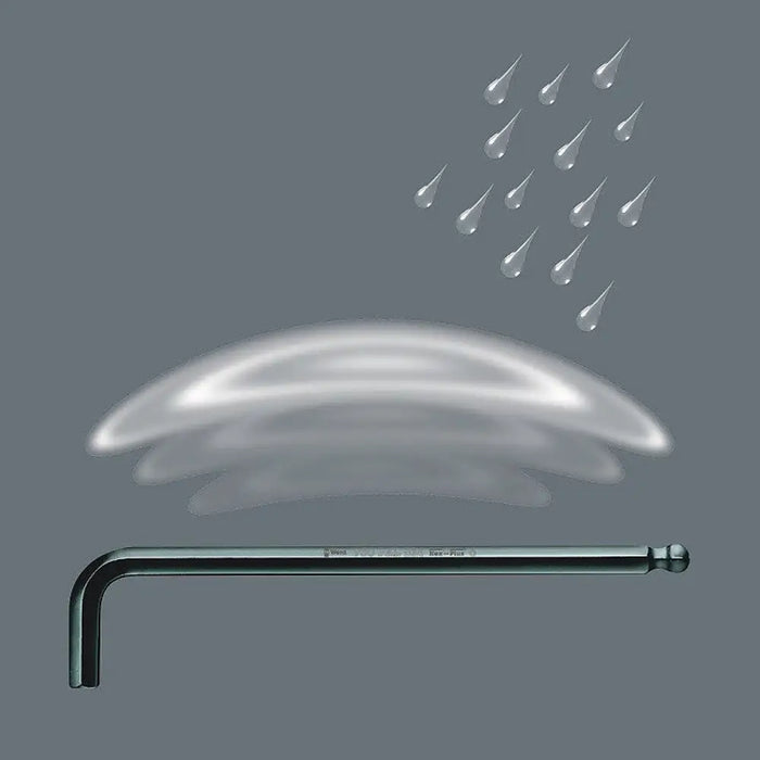 Wera 950/9 Hex-Plus 6 L-образен шестограмен ключ Metric 9