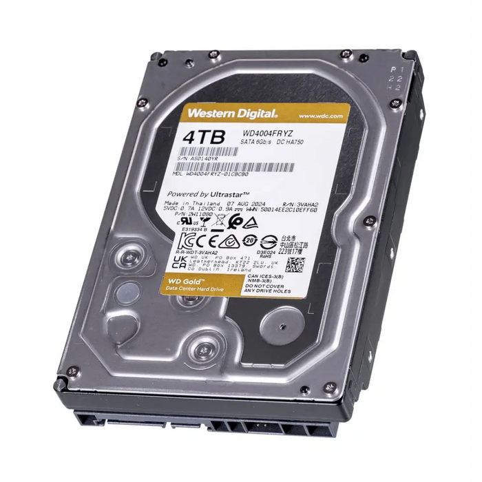 Western Digital Gold WD4004FRYZ вътрешен твърд диск 3.5’’ 4