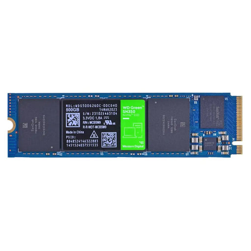 Western Digital Green SN350 500 GB M.2 PCI Express 3.0 NVMe