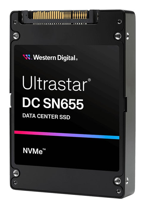 Твърд диск Western Digital Ultrastar DC SN655 30.7 TB U.3 PCI Express 4.0 NVMe TLC 3D NAND ISE (0TS2509)