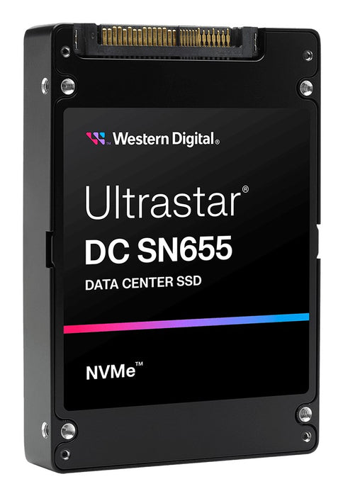 Твърд диск Western Digital Ultrastar DC SN655 30.7 TB U.3 PCI Express 4.0 NVMe TLC 3D NAND ISE (0TS2509)
