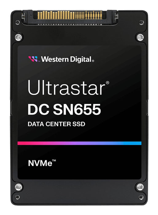 Твърд диск Western Digital Ultrastar DC SN655 30.7 TB U.3 PCI Express 4.0 NVMe TLC 3D NAND ISE (0TS2509)