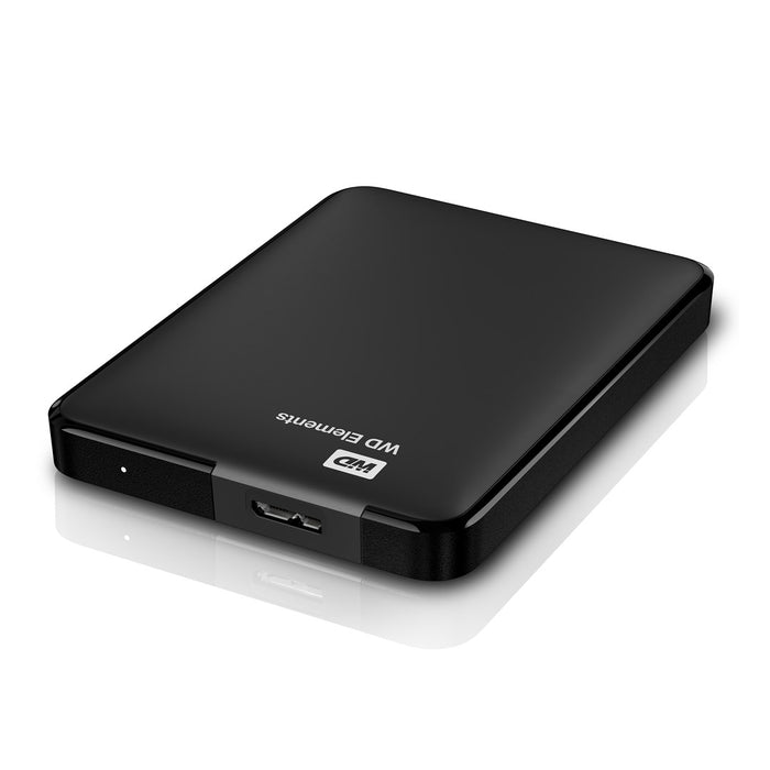 Western Digital Elements Portable външен твърд диск 2 TB 5400 RPM 2.5" Micro-USB B 3.2 Gen 2 (3.1 Gen 2) Черен