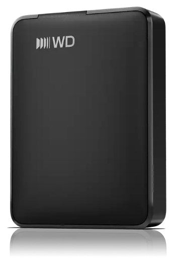 Външен твърд диск Western Digital Elements Portable (USB-C) 1 TB 2.5" USB Type-C 3.2 Gen 1 (3.1 Gen 1) Черен