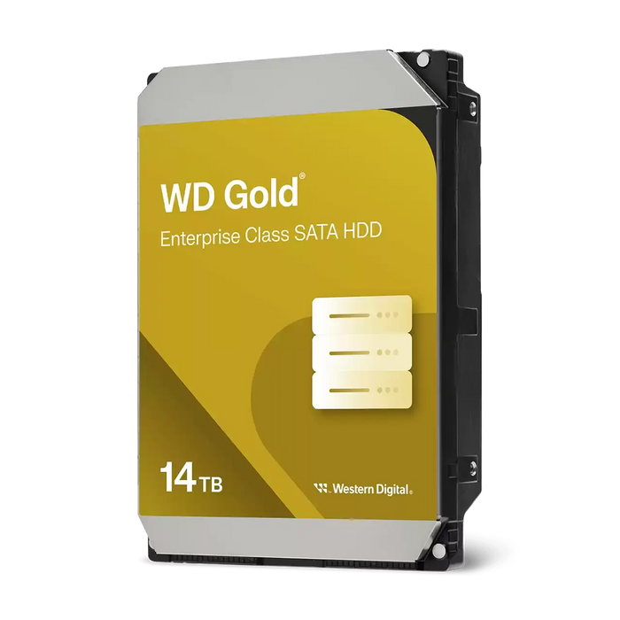 WD Gold 14TB SATA 6Gb/s 3.5inch 512MB cache 7200rpm вътрешен RoHS съвместим Enterprise HDD Bulk