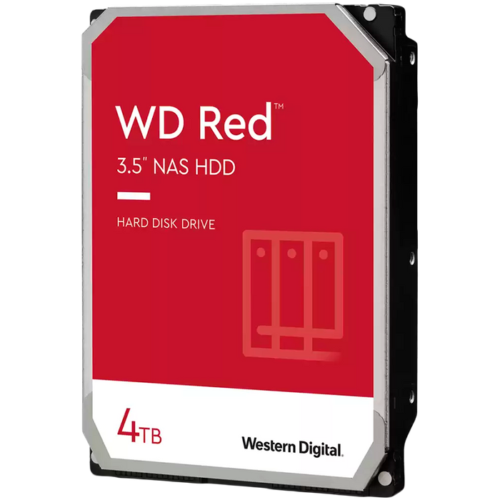 Western Digital Red 4TB (3.5", 256MB, 5400 об/мин, SATA 6Gb/s)