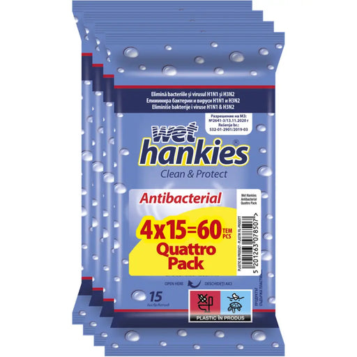 WET HANKIES CLEAN 15 БР 2 + 2