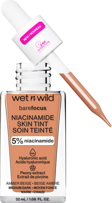 Фон дьо тен Niacinamide - Nr. Amber Beige, 32 ml