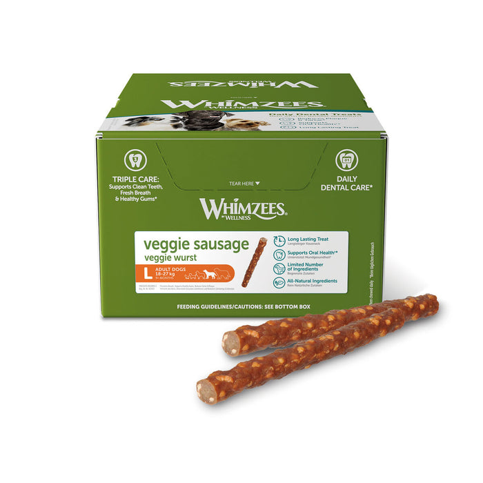 Мокра храна Whimzees Veggie Sausage 50 броя