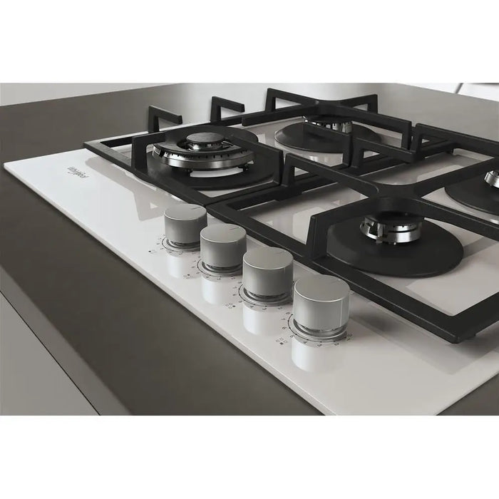 Whirlpool AKTL629/WH Бял Вграден 59 см газ 4 зони