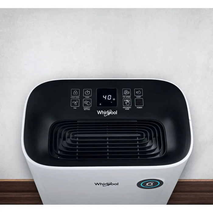 Whirlpool DE20W5252 6.5 L 44 dB 420 W Черен Бял