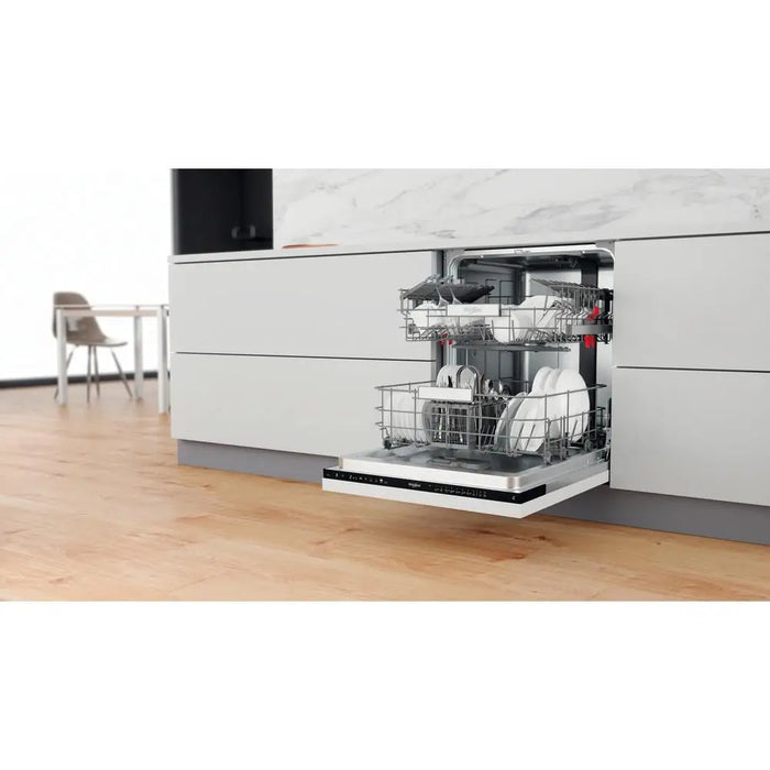 Whirlpool WIO 3T333 E 6.5 Напълно вградена 14 комплекта D