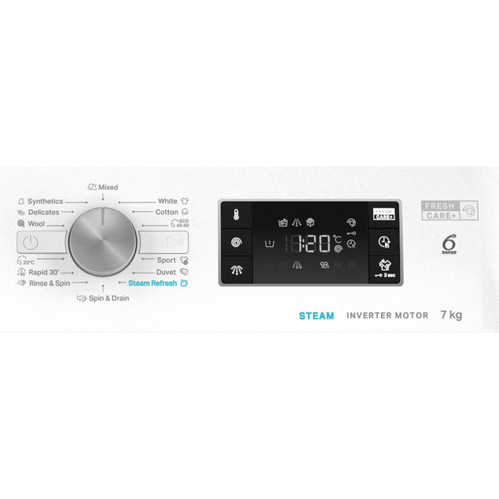Пералня WHIRLPOOL FFB 7269 WV EE 7.0 kg, 1200 об/min, ИНВЕРТОРЕН МОТОР